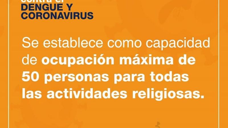 Medidas preventivas en la Capital por el coronavirus y dengue