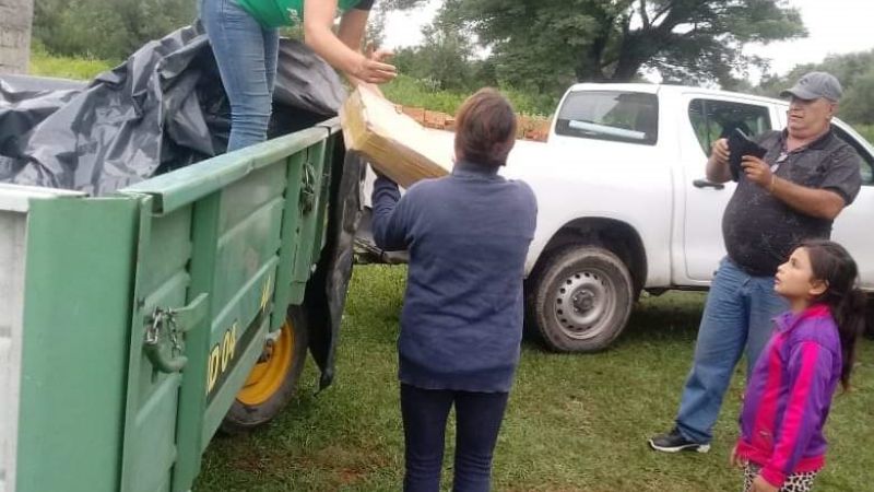 “Águilas Solidarias” visitaron El Mojón y la Villa de Ancasti