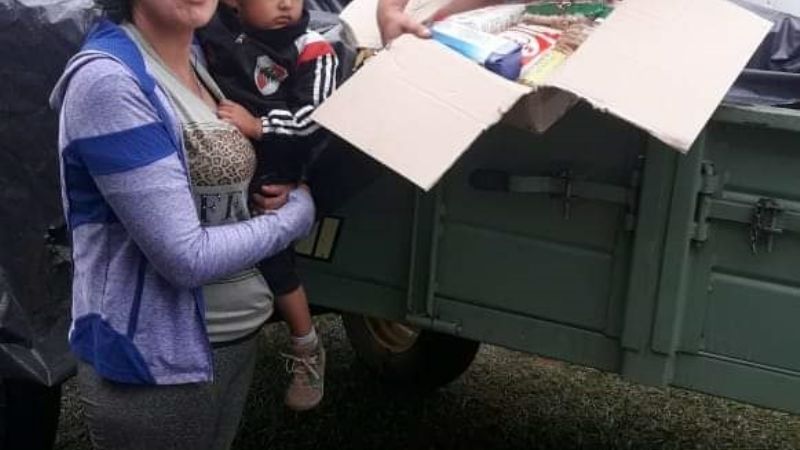 “Águilas Solidarias” visitaron El Mojón y la Villa de Ancasti