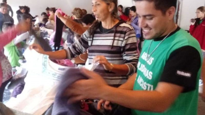 “Águilas Solidarias” visitaron El Mojón y la Villa de Ancasti