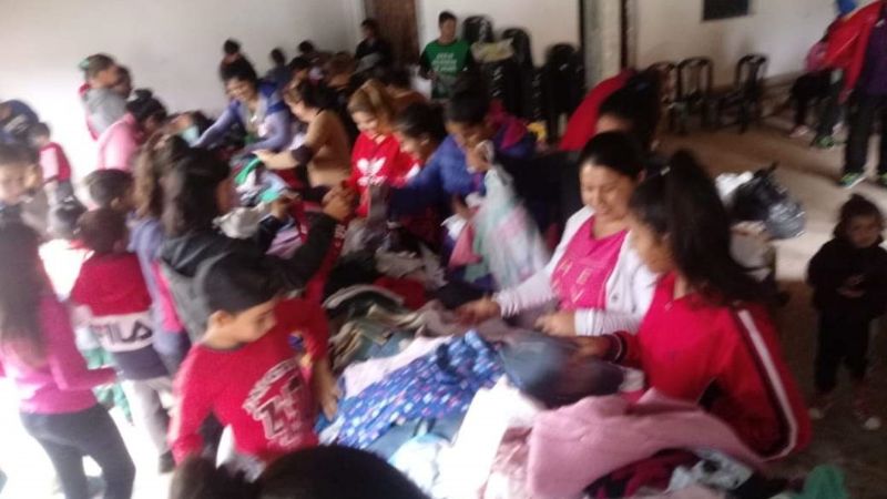 “Águilas Solidarias” visitaron El Mojón y la Villa de Ancasti