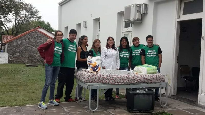 “Águilas Solidarias” visitaron El Mojón y la Villa de Ancasti