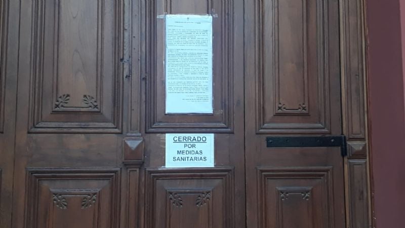 La Catedral cerró sus puertas