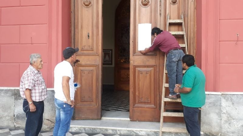 La Catedral cerró sus puertas
