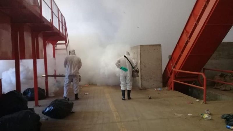 Impresionante despliegue municipal para limpiar toda la ciudad