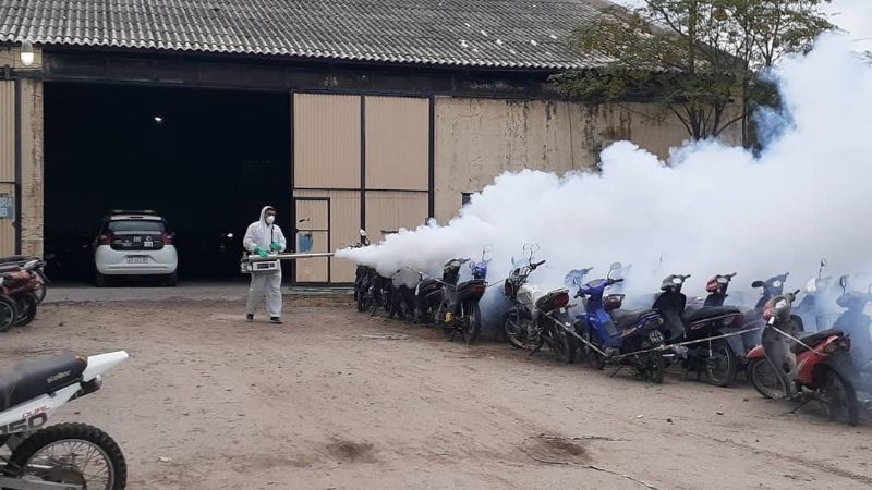 Impresionante despliegue municipal para limpiar toda la ciudad