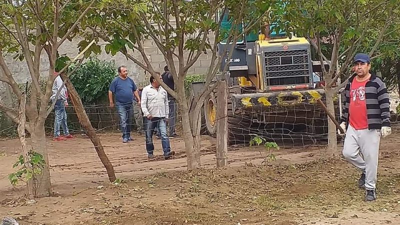 Sigue el operativo de limpieza y descacharreo en Recreo