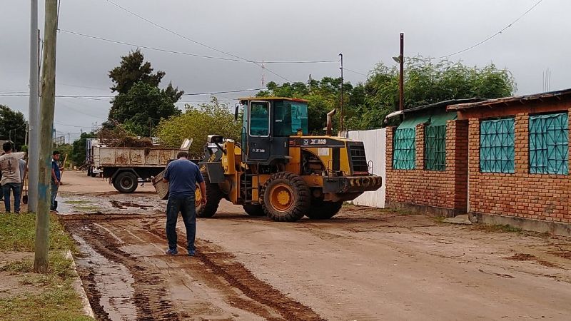 Sigue el operativo de limpieza y descacharreo en Recreo