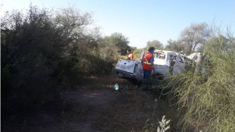 Vuelco fatal en Belén