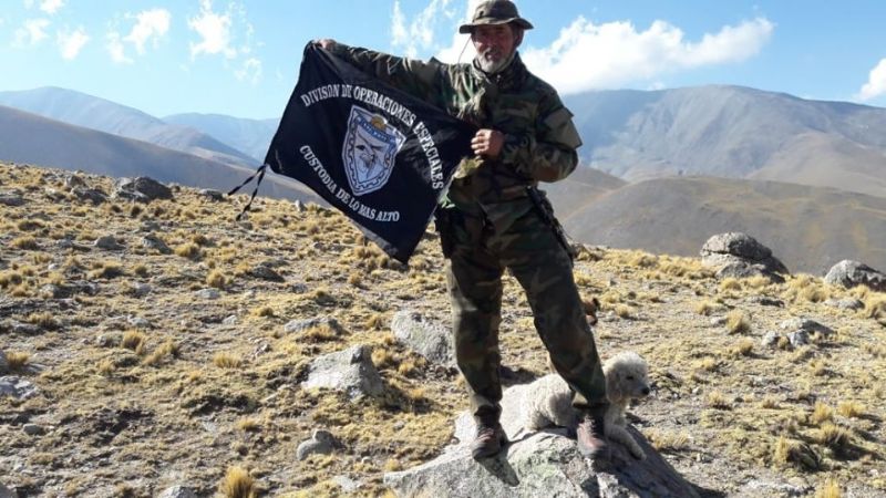 El Grupo Kuntur de la Policía ascendió al Nevado de Aconquija