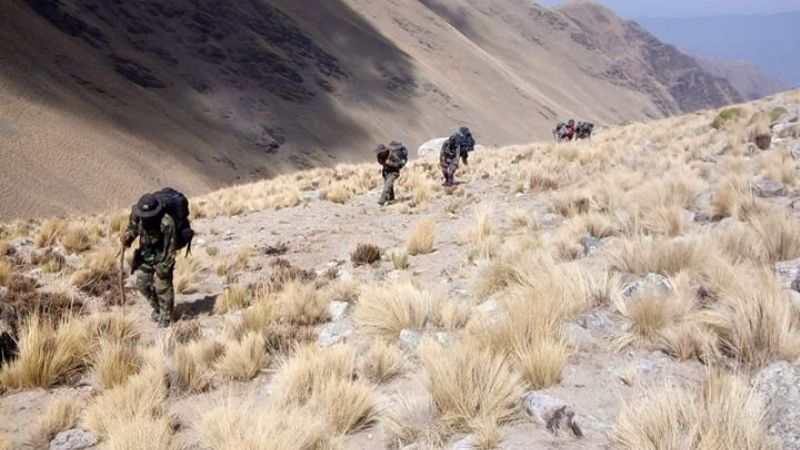 El Grupo Kuntur de la Policía ascendió al Nevado de Aconquija