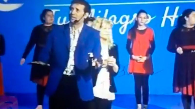 El pastor Giménez ofrecía alcohol en gel a cambio de $1000