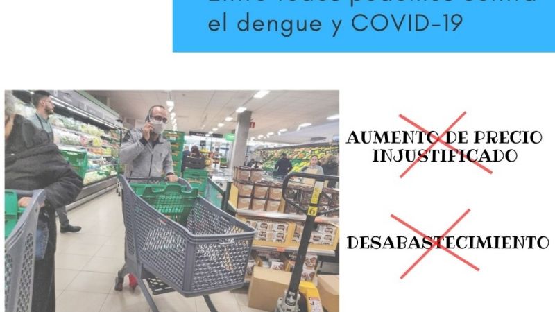 Lanzan formulario para denunciar sobreprecios o desabastecimiento