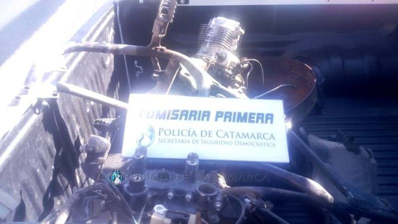 Recuperan motopartes y elementos robados
