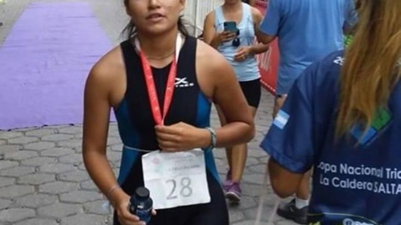 Podios catamarqueños en el triatlón de Salta