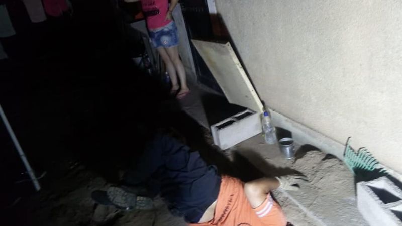 Rescataron a cachorros que estaban debajo de una casa