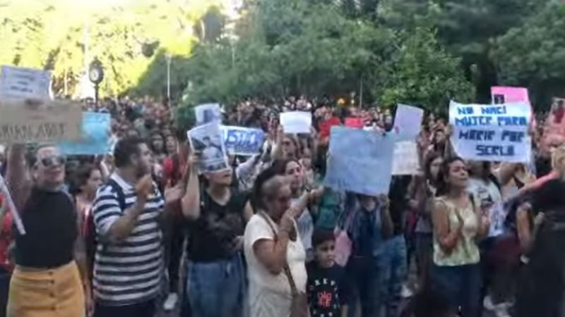 Una multitud pidió justicia por Micaela