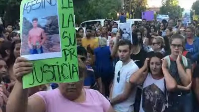 Una multitud pidió justicia por Micaela