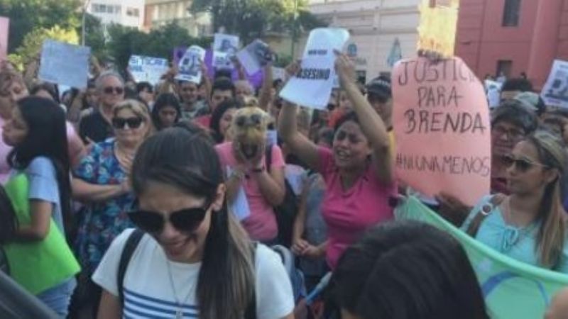 Una multitud pidió justicia por Micaela