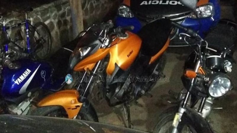 Secuestran 3 motos tras un desorden