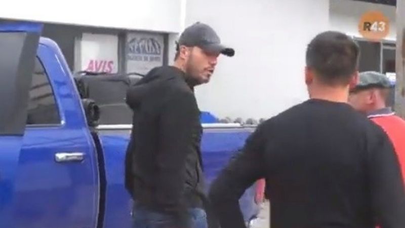 Tinelli “hace cuarentena” en Esquel