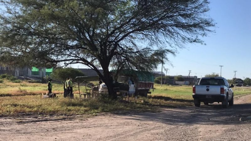 Controles en los ingresos a Recreo
