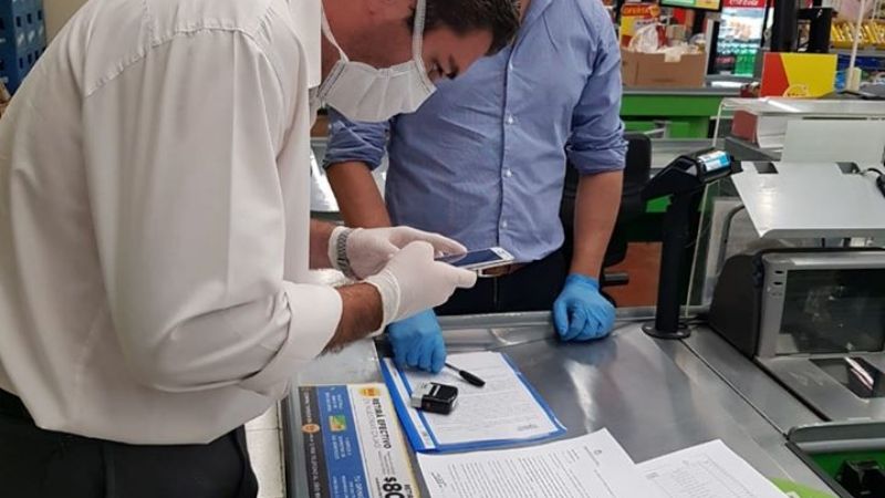 Notificaron a supermercados locales sobre los precios máximos