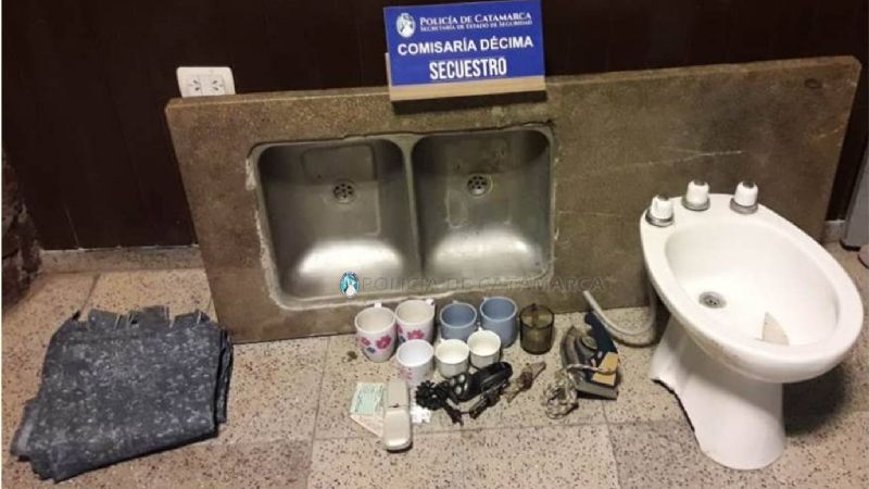 Ladrón vio a policías y abandonó todo lo robado