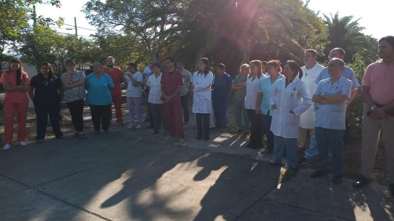 Simulacro de atención para pacientes con sospecha de Covid-19