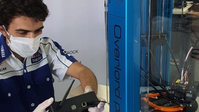 El gobierno producirá mascarillas en 3D para el personal de Salud