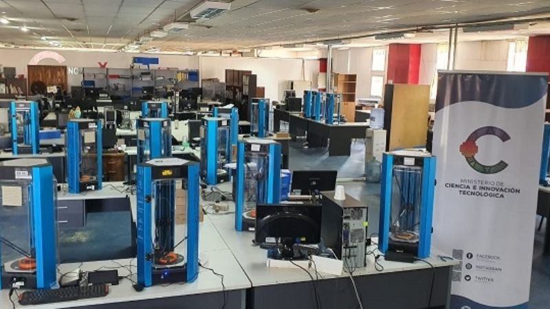 El gobierno producirá mascarillas en 3D para el personal de Salud