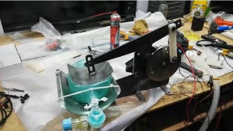Exitosa prueba del respirador creado por catamarqueños