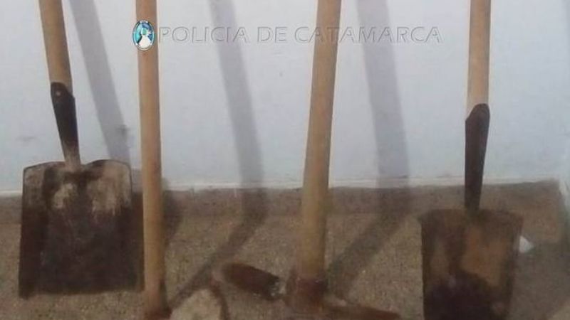 Secuestran herramientas