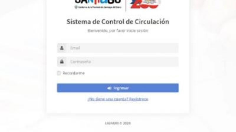 Con una aplicación, controlarán que se cumpla la cuarentena en Santiago