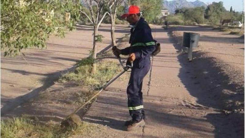 Siguen las tareas de fumigación y descacharrado en Tinogasta