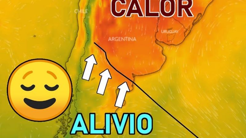Se viene la lluvia y bajará la temperatura