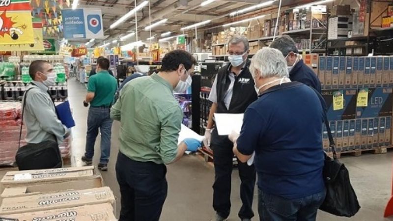 Realizaron operativos de control de precios en supermercados