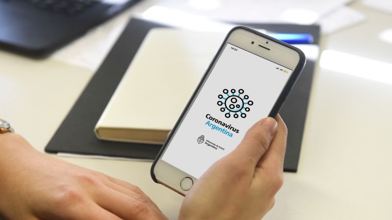 Más de medio millón de consultas en un día en la app Coronavirus