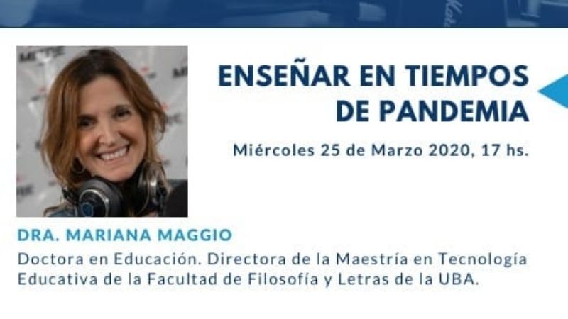 La UNCA presenta ciclo de videoconferencias “Enseñar en tiempos de pandemia”