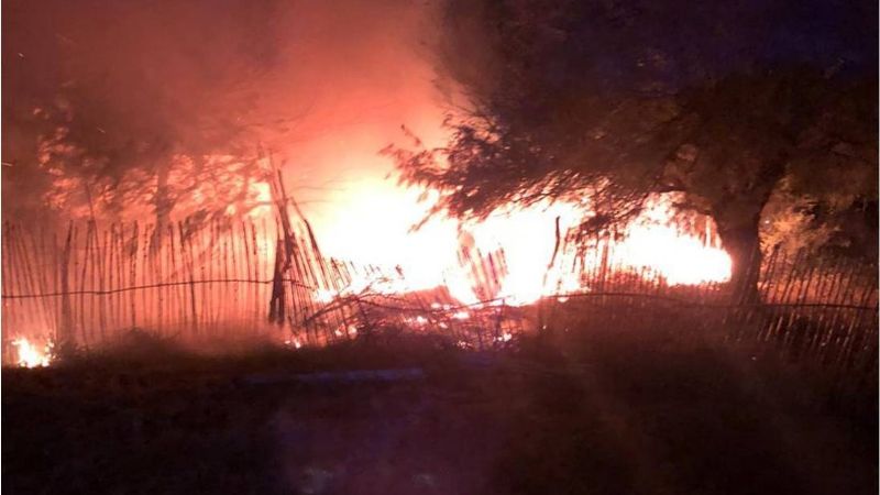 Voraz incendio en una precaria vivienda del barrio Virgen Niña