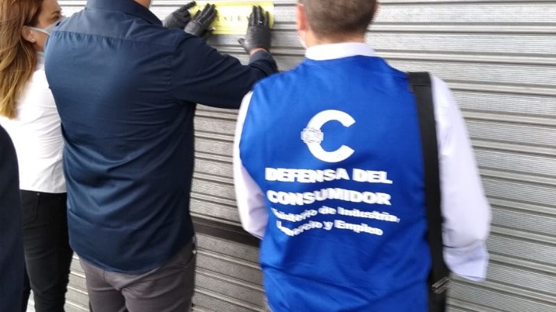 Primer comercio clausurado por sobreprecios