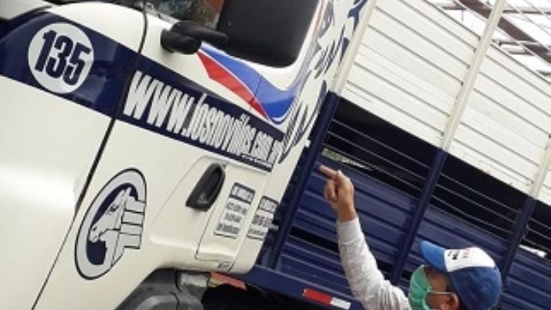 Guaráz, en la ruta, controla los ingresos a Bañado de Ovanta