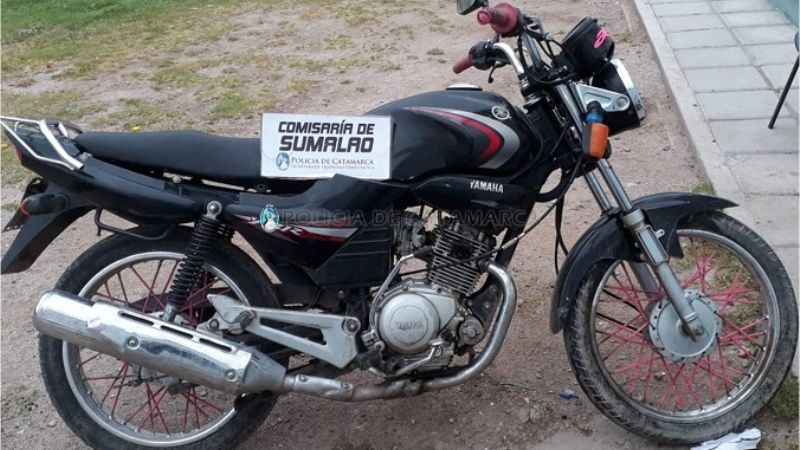 Secuestran una moto en Valle Viejo