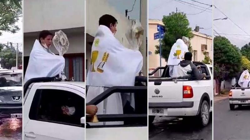 Jesús Eucaristía recorrió las calles llevando su bendición