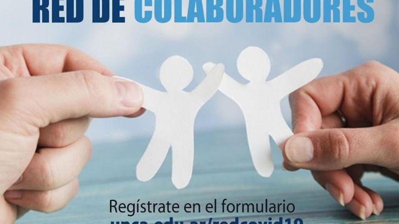 COVID-19: La UNCA lanzó Red de Colaboradores
