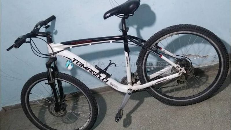 Secuestran una bicicleta de dudosa procedencia en Valle Viejo