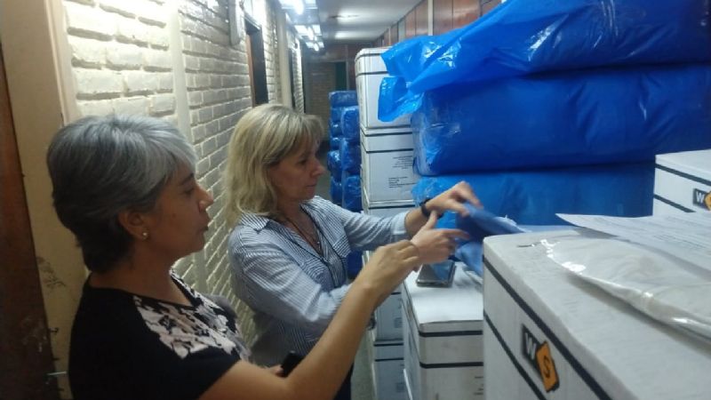 Llegaron equipos de protección para el personal de salud