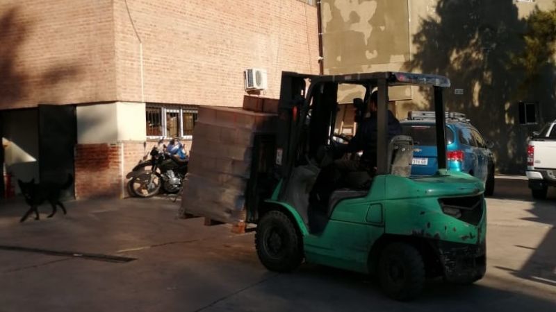 OSEP recibió una partida de insumos destinada a la Emergencia Sanitaria