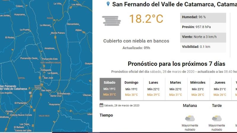 Servicio Meteorológico Nacional - Catamarca