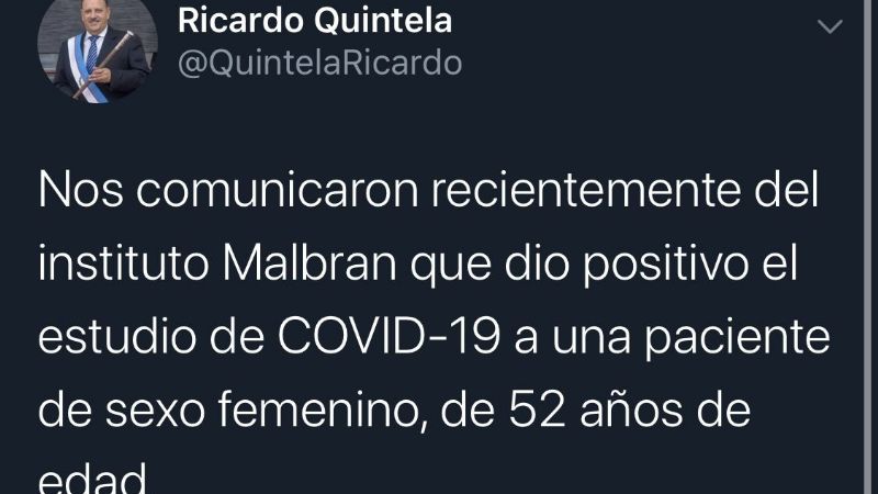 Confirman primer caso de coronavirus en La Rioja